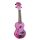 MD1HAPPB Mahalo Designer Series soprano ukulele HAWAII, purple burst, with bag