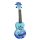 MD1HBBUB Mahalo Designer Series soprano ukulele HIBISCUS, blue burst, with bag