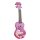 MD1HBPPB Mahalo Designer Series soprano ukulele HIBISCUS, purple burst, with bag