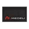 MDM60100 Medeli  promotional mat black with logo, 100x60cm
