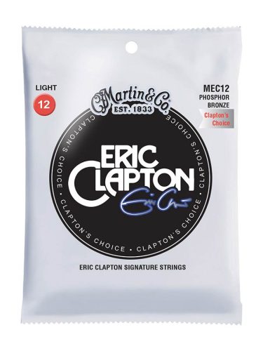 MEC12 Martin Signature Series string set 92/8 phosphor bronze, Eric Clapton, light, 012-016-025-032-042-054