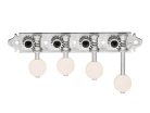 MF-40-MM-N Gotoh  machine heads for F-style mandolin, metal shaft, 69 mm, ivory button, nickel