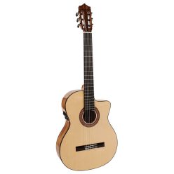   MFG-ASCE Martinez Flamenco Series flamenco guitar with solid spruce top, agathis b&s, pau ferro fb, Martinez STF pickup