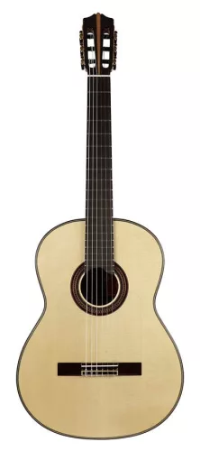 MFG-CR Martinez Flamenco Series flamenco guitar with solid spruce top, solid rosewood b&s, ebony fb