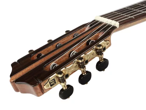 MFG-CR Martinez Flamenco Series flamenco guitar with solid spruce top, solid rosewood b&s, ebony fb
