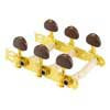 MH0620 Salvador Cortez  genuine replacement part set of machine heads 3L3R, gold with amber pegs, for model 06,08,15,20