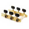 MH093GK-A1B Salvador Cortez  genuine replacement part set of machine heads 3L3R, gold with black pegs, for model 55, 65