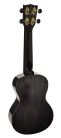 MH2TBK Mahalo Hano Series concert ukulele, transparent black, with bag