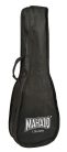 MH2TBK Mahalo Hano Series concert ukulele, transparent black, with bag