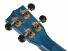 MH2TBU Mahalo Hano Series concert ukulele, transparent blue, with bag