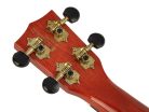 MH2TWR Mahalo Hano Series concert ukulele, transparent wine red, with bag