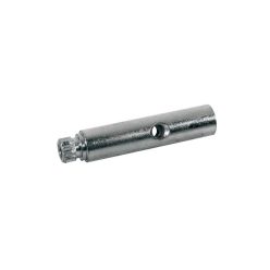   MHP-09E Boston  machine head shafts, metal, 1 middle hole, nickel, 6x26mm, 12-pack