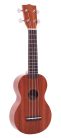 MJ1TBR Mahalo Java Series soprano ukulele, transparent brown, with bag