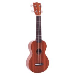   MJ1TBR Mahalo Java Series soprano ukulele, transparent brown, with bag