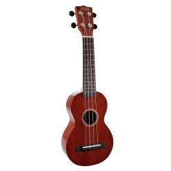   MJ1VNA Mahalo Java Series soprano ukulele, vintage natural, with bag