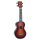 MJ1VT3TS Mahalo Java Series soprano ukulele, 1V+1T (MVT2), 3 tone sunburst, with bag