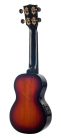 MJ1VT3TS Mahalo Java Series soprano ukulele, 1V+1T (MVT2), 3 tone sunburst, with bag