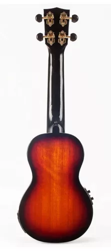 MJ1VT3TS Mahalo Java Series soprano ukulele, 1V+1T (MVT2), 3 tone sunburst, with bag