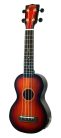 MJ1VT3TS Mahalo Java Series soprano ukulele, 1V+1T (MVT2), 3 tone sunburst, with bag