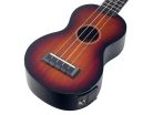 MJ1VT3TS Mahalo Java Series soprano ukulele, 1V+1T (MVT2), 3 tone sunburst, with bag