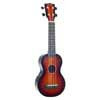 MJ1VT3TS Mahalo Java Series soprano ukulele, 1V+1T (MVT2), 3 tone sunburst, with bag