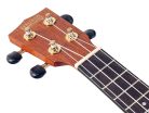 MJ1VTTBR Mahalo Java Series soprano ukulele, 1V+1T (MVT2), transparent brown, with bag