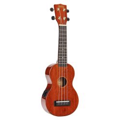   MJ1VTVNA Mahalo Java Series soprano ukulele, 1V+1T (MVT2), vintage natural, with bag