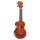 MJ1VTVNA Mahalo Java Series soprano ukulele, 1V+1T (MVT2), vintage natural, with bag