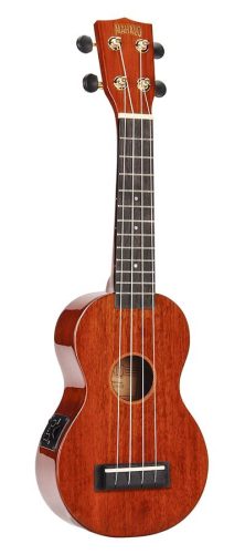 MJ1VTVNA Mahalo Java Series soprano ukulele, 1V+1T (MVT2), vintage natural, with bag