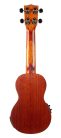 MJ1VTVNA Mahalo Java Series soprano ukulele, 1V+1T (MVT2), vintage natural, with bag