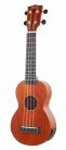 MJ1VTVNA Mahalo Java Series soprano ukulele, 1V+1T (MVT2), vintage natural, with bag