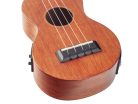 MJ1VTVNA Mahalo Java Series soprano ukulele, 1V+1T (MVT2), vintage natural, with bag