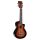 MJ2CE3TS Mahalo Java Series concert ukulele, cutaway, 1V+1T (B-Band), 3 tone sunburst, with padded bag & strap