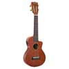 MJ2CETBR Mahalo Java Series concert ukulele, cutaway, 1V+1T (B-Band), transparent brown, with padded bag & strap