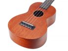 MJ2TBR Mahalo Java Series concert ukulele, transparent brown, with bag