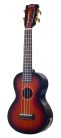 MJ2VT3TS Mahalo Java Series concert ukulele, 1V+1T (MVT2), 3 tone sunburst, with padded bag & strap