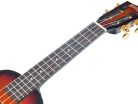 MJ2VT3TS Mahalo Java Series concert ukulele, 1V+1T (MVT2), 3 tone sunburst, with padded bag & strap