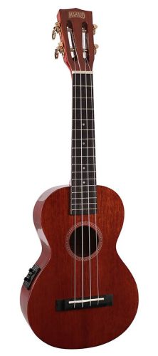 MJ2VTVNA Mahalo Java Series concert ukulele, 1V+1T (MVT2), vintage natural, with padded bag & strap