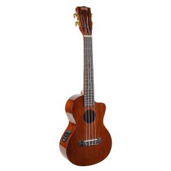   MJ3CEVNA Mahalo Java Series tenor ukulele, cutaway, 1V+1T (B-Band), vintage natural, with padded bag & strap