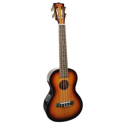   MJ3VT3TS Mahalo Java Series tenor ukulele, 1V+1T (MVT2), 3 tone sunburst, with padded bag & strap