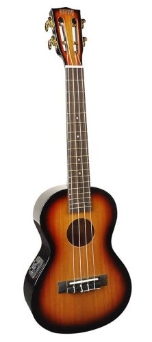 MJ3VT3TS Mahalo Java Series tenor ukulele, 1V+1T (MVT2), 3 tone sunburst, with padded bag & strap