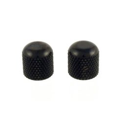 MK0110003 Allparts  dome knobs, black, 2pcs
