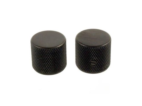 MK0115003 Allparts  barrel knobs, black, 2pcs