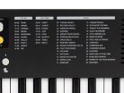 MK1/BK Medeli Nebula Series keyboard, 37 mini-size keys, with USB-C cable for charging, 1 x 2 watt - black