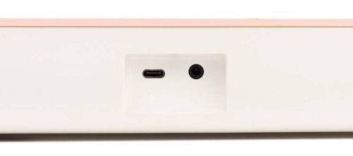 Medeli MK1/PK claviatură din seria Nebula, 37 mini-clape, cu cablu USB-C pentru alimentare, 1 x 2 wați – roz