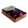 MKA17HE Mahalo  kalimba 17 keys HEART, with tuning hammer and bag