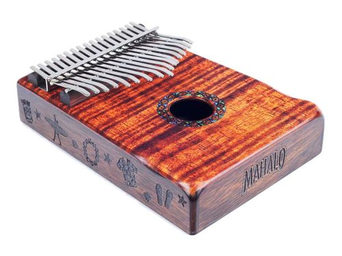 MKA17KA Mahalo  kalimba 17 keys KOA, with tuning hammer and bag