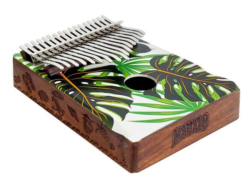 MKA17MT Mahalo  kalimba 17 keys MONSTERA, with tuning hammer and bag