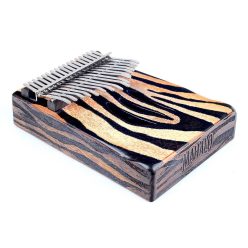   MKA17ZE Mahalo  kalimba 17 keys ZEBRA, with tuning hammer and bag