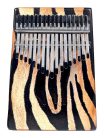 MKA17ZE Mahalo  kalimba 17 keys ZEBRA, with tuning hammer and bag